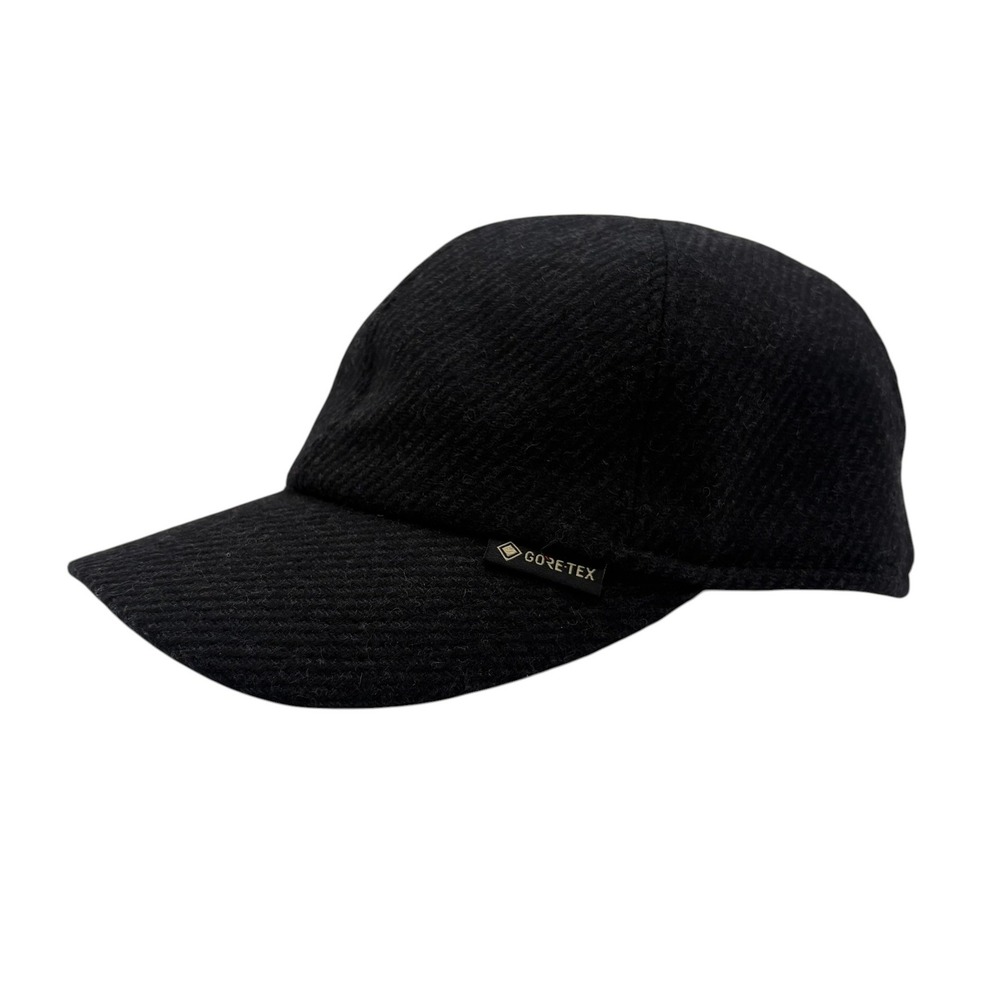 Gottmann Monoco KG Wool Baseball Cap Mens M Black Ear Flaps‎ Water Repellent